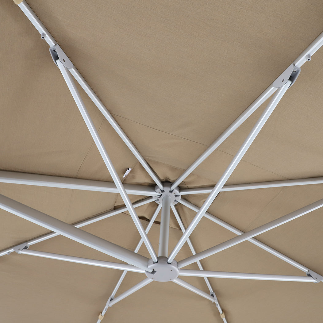 11' x 11' Custom Granada 120 Cantilever Square | Umbrellas