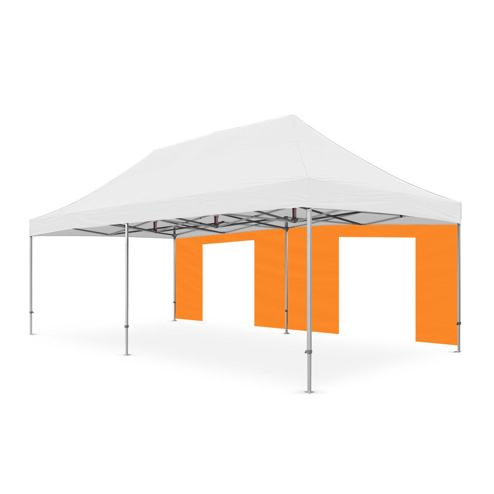 8m Canopy Door Wall in Orange - Extreme Canopy