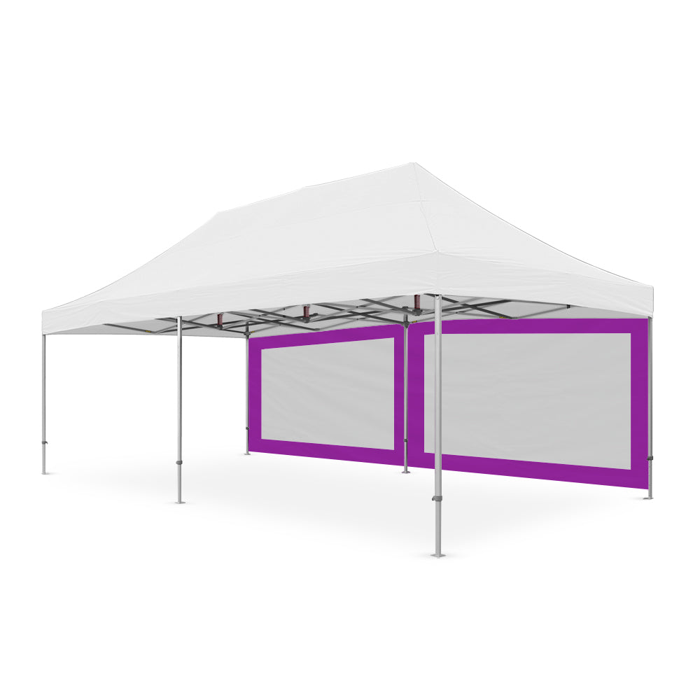 8m Canopy Mesh Window Wall in Purple - Extreme Canopy