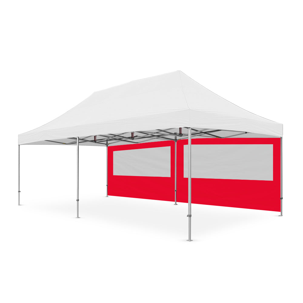 8m Canopy PVC Window Wall in Cola - Extreme Canopy