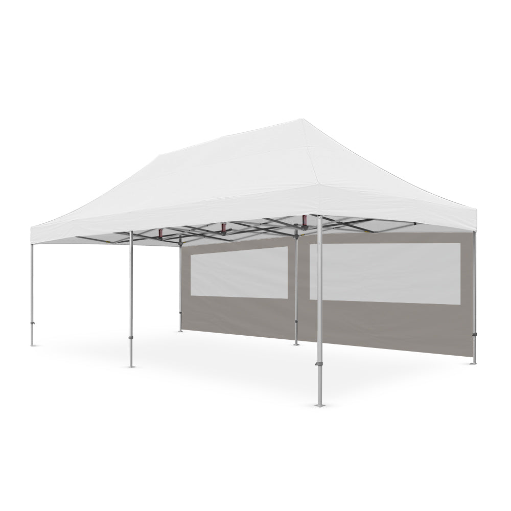 8m Canopy PVC Window Wall in Fossil - Extreme Canopy