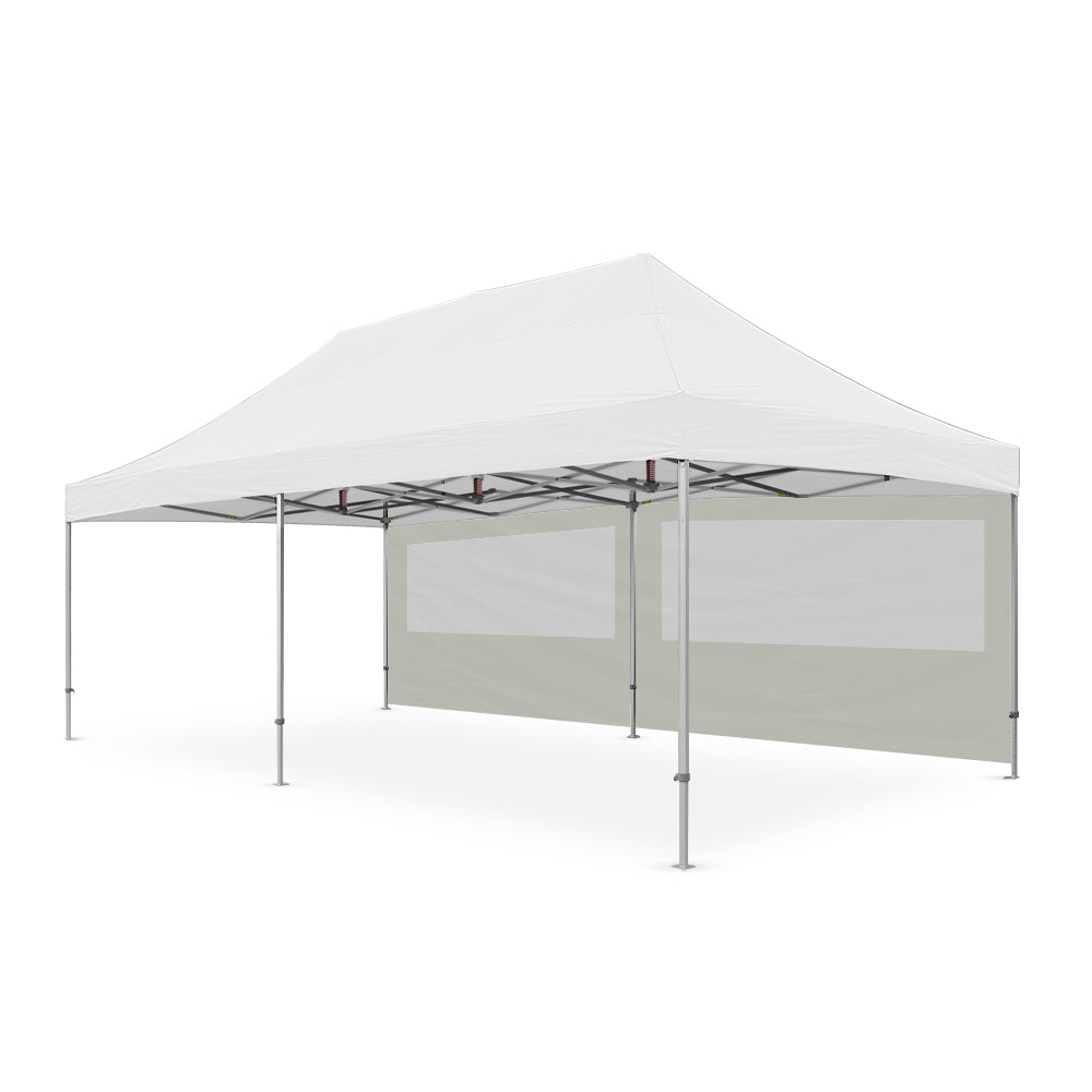 8m Canopy PVC Window Wall in Gray - Extreme Canopy