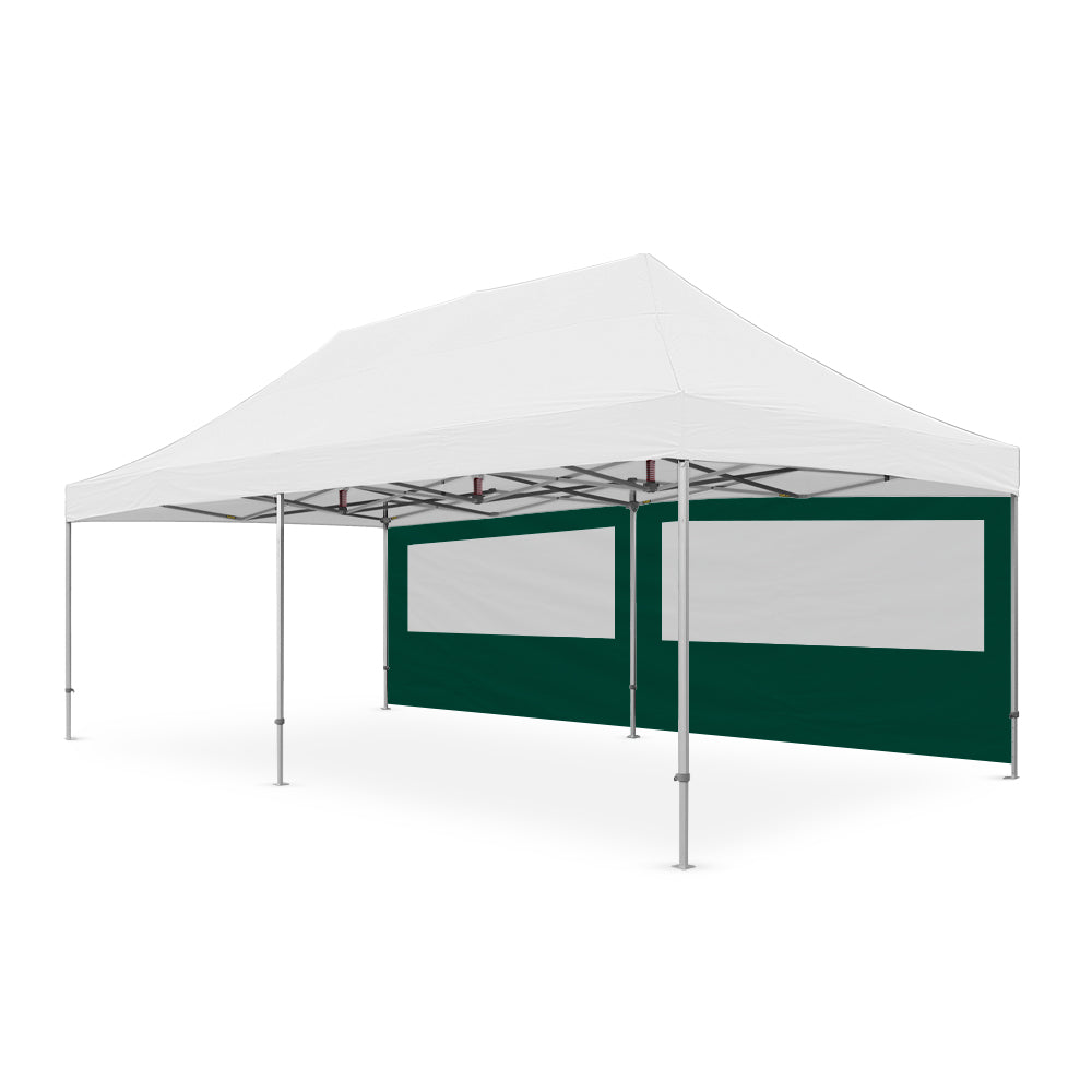 8m Canopy PVC Window Wall in Hunter - Extreme Canopy