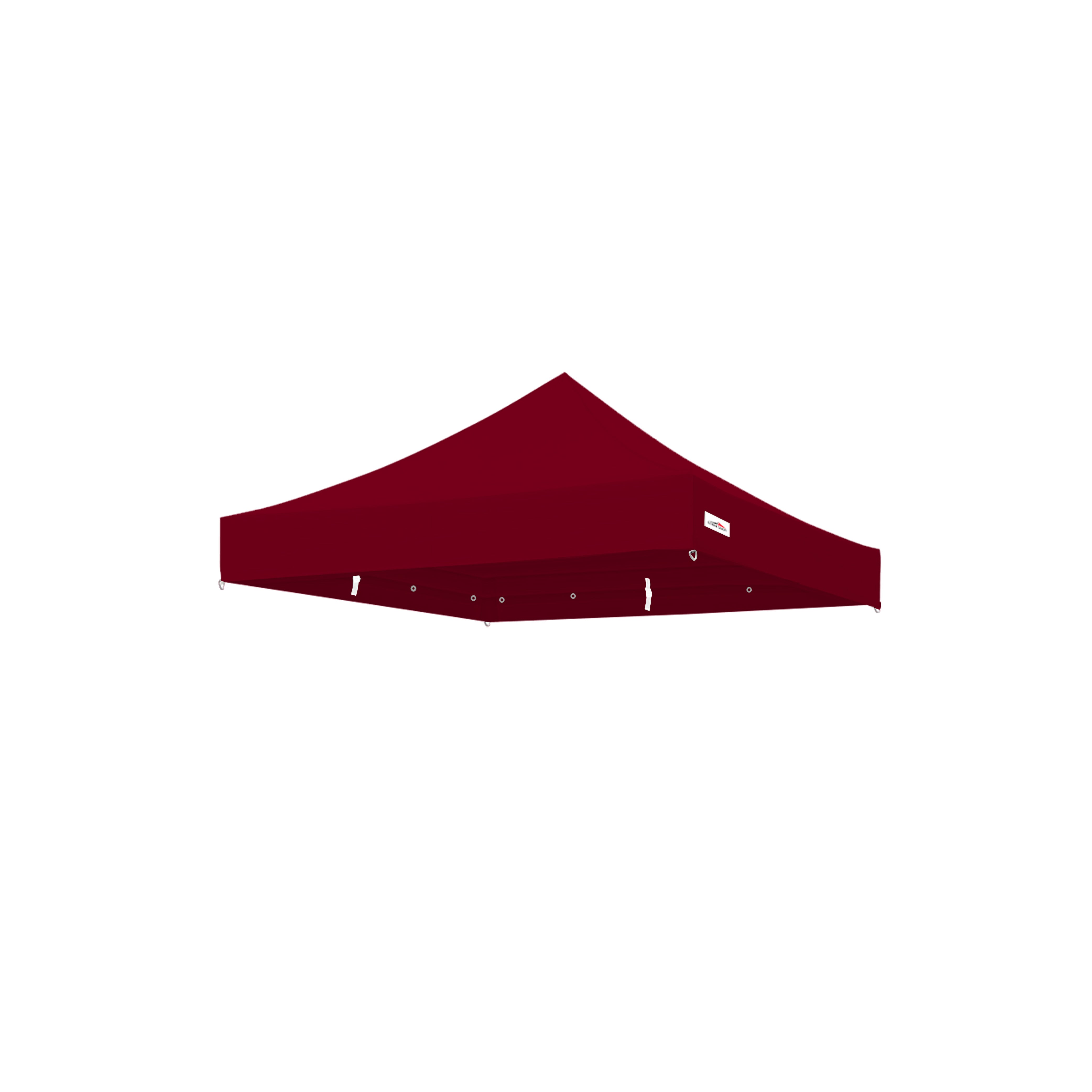 8x8 Premium Canopy Replacement Roof in Maroon - Extreme Canopy