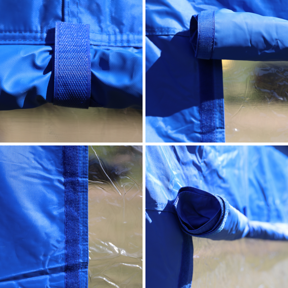 Extreme Canopy - 13' Canopy PVC Window Wall with Straps