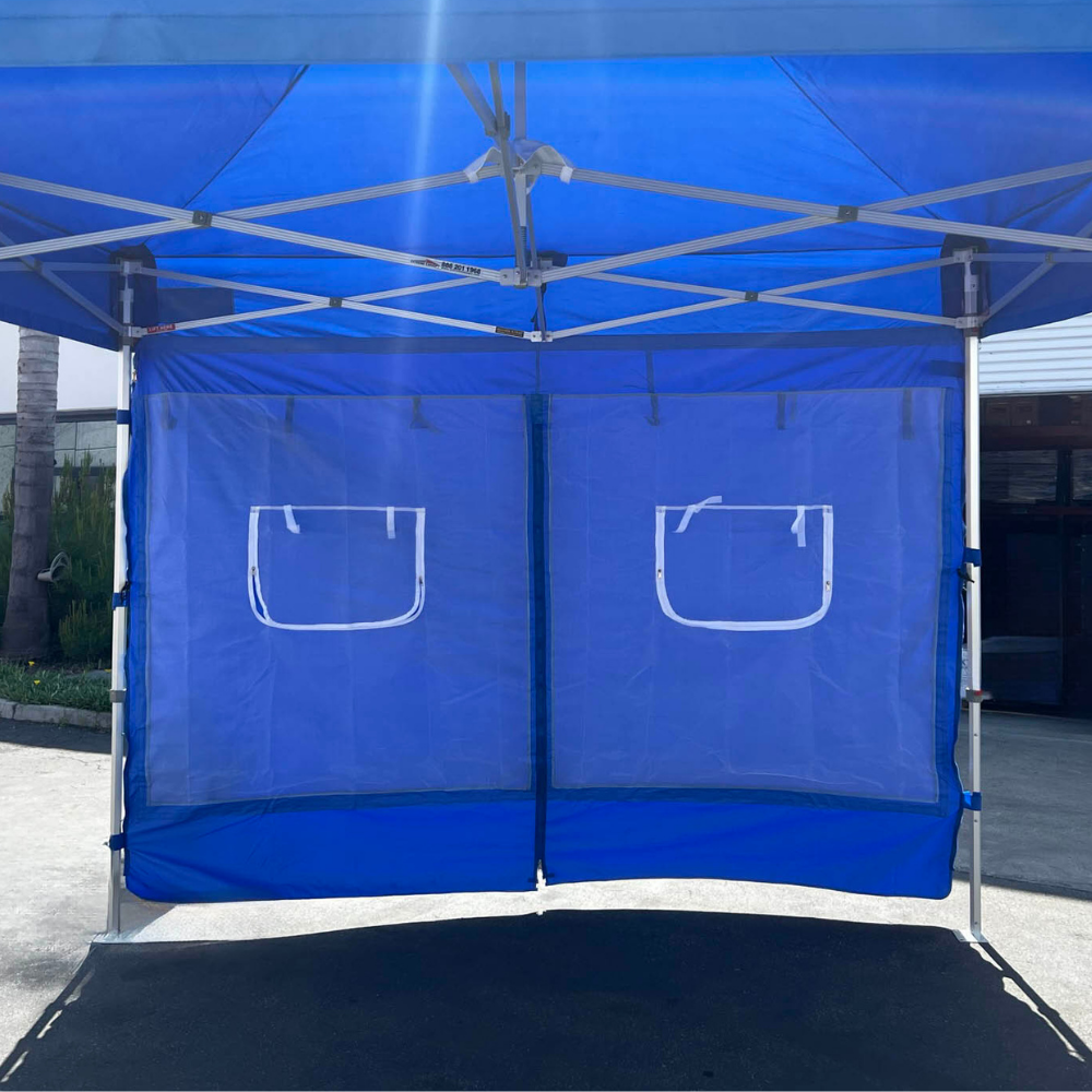 20ft Tec Canopy Service Window Wall in Blue