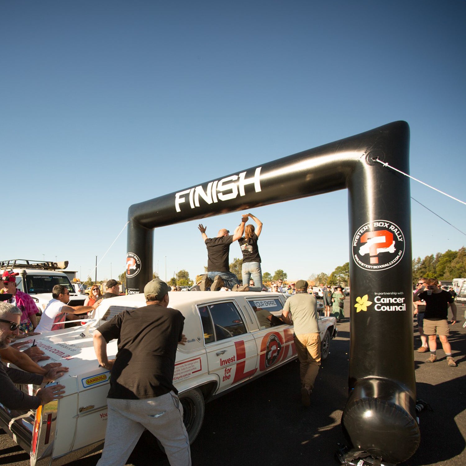 13' Custom Printed Inflatable Square Arch