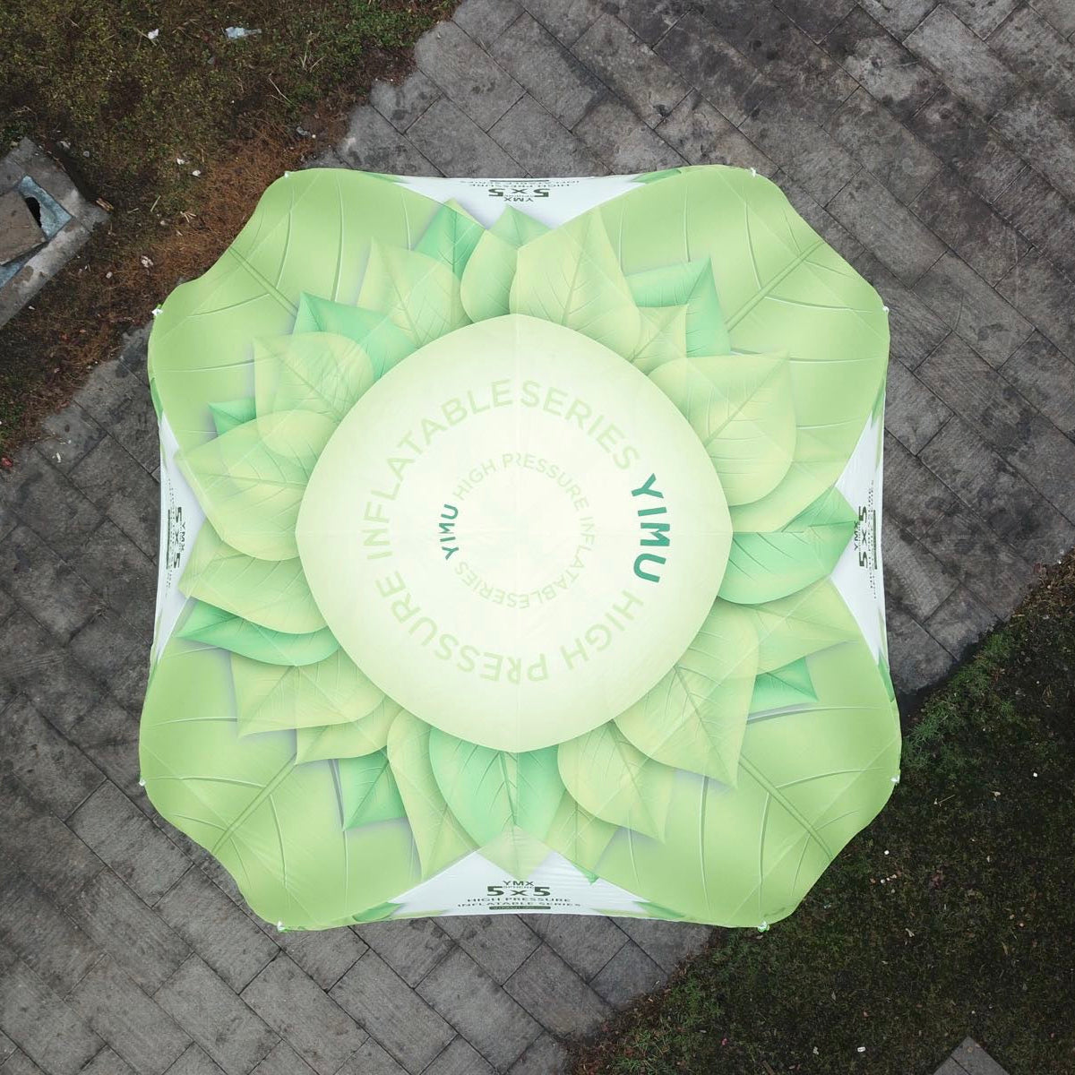 EMX Beta High Pressure Inflatable Set up Top view