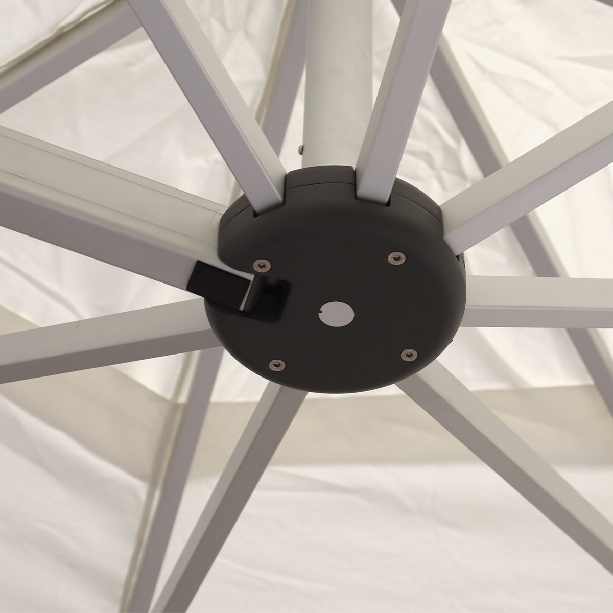 11' x 11' Cantilever Square Umbrellas Centre Pole