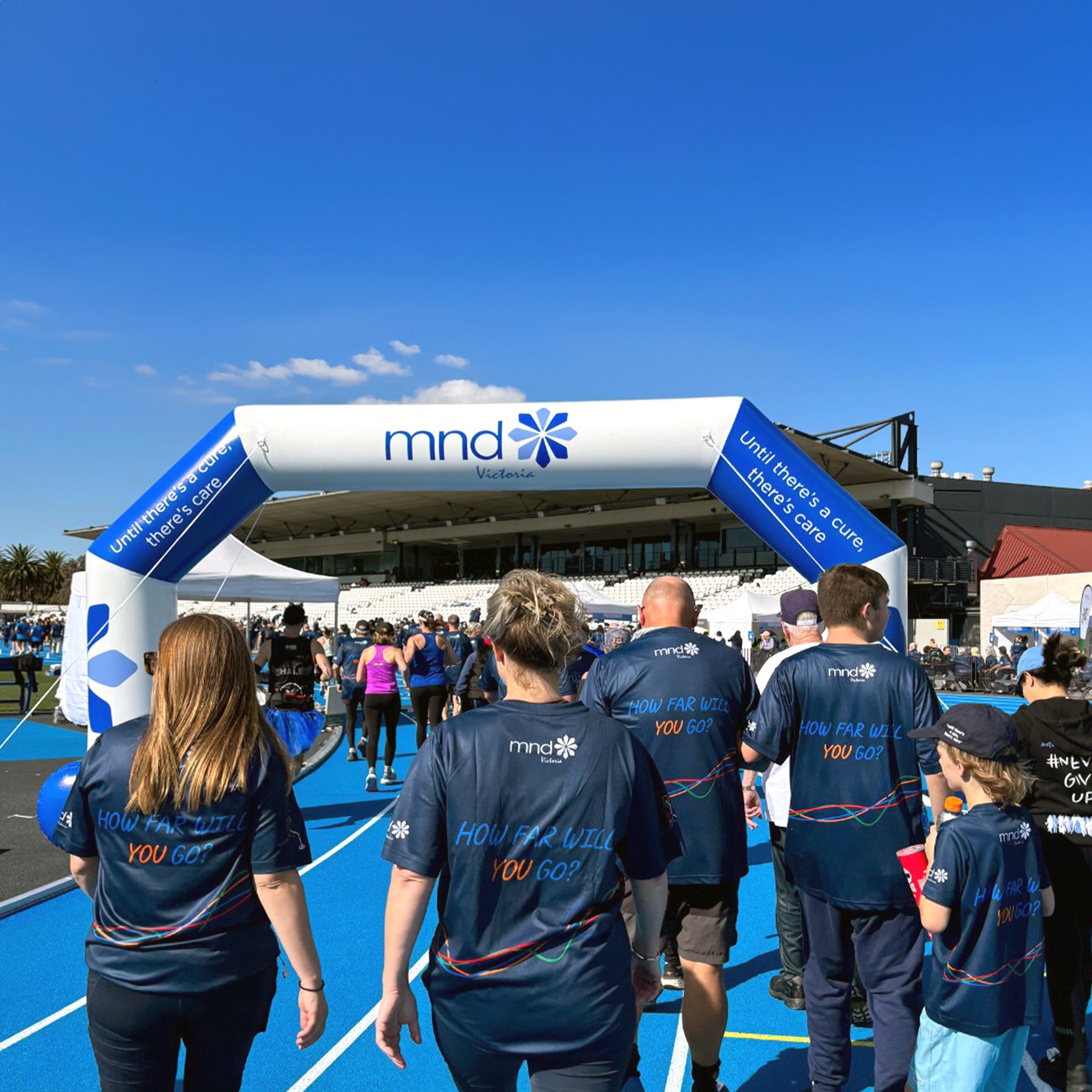 Custom Printed 23' Chamfer Arch by Extreme Canopy