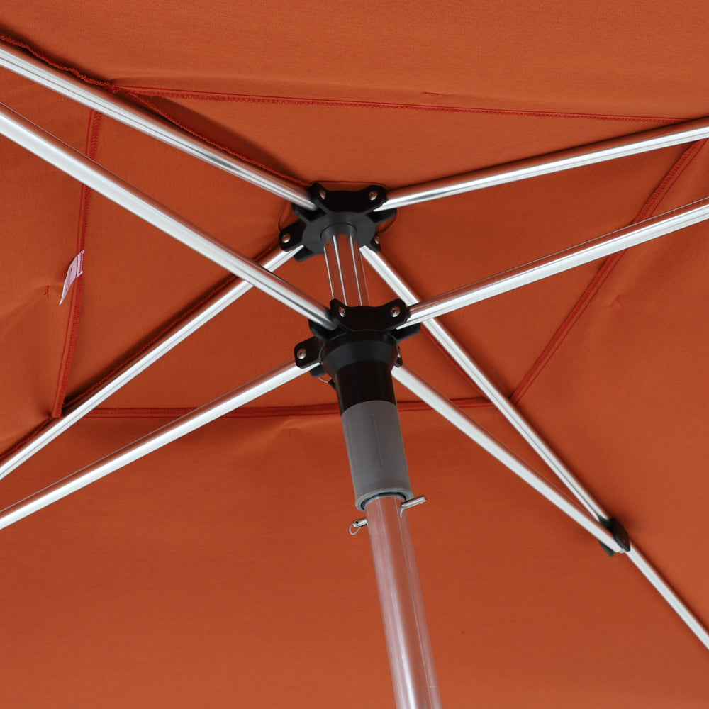 7' x 7' Classic Square Umbrellas in Orange - Frame Inner
