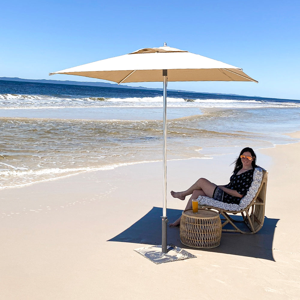 7' x 7' Classic Square Umbrellas in Yellow