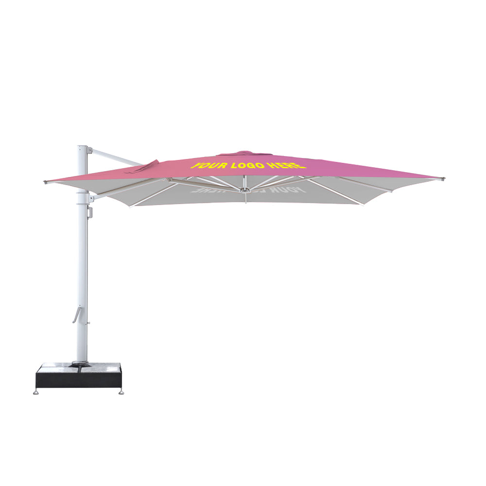 11' x 11' Custom Granada 120 Cantilever Square | Umbrellas