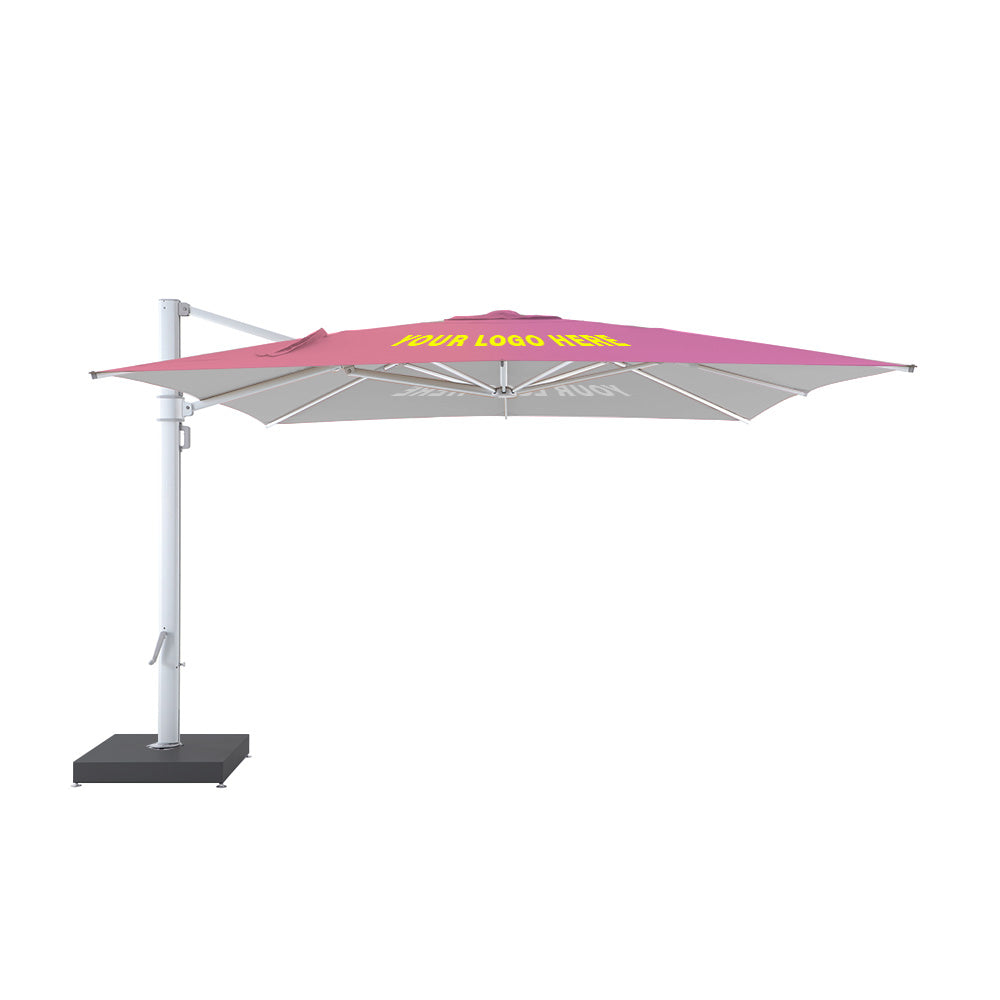11' x 11' Custom Granada 120 Cantilever Square | Umbrellas
