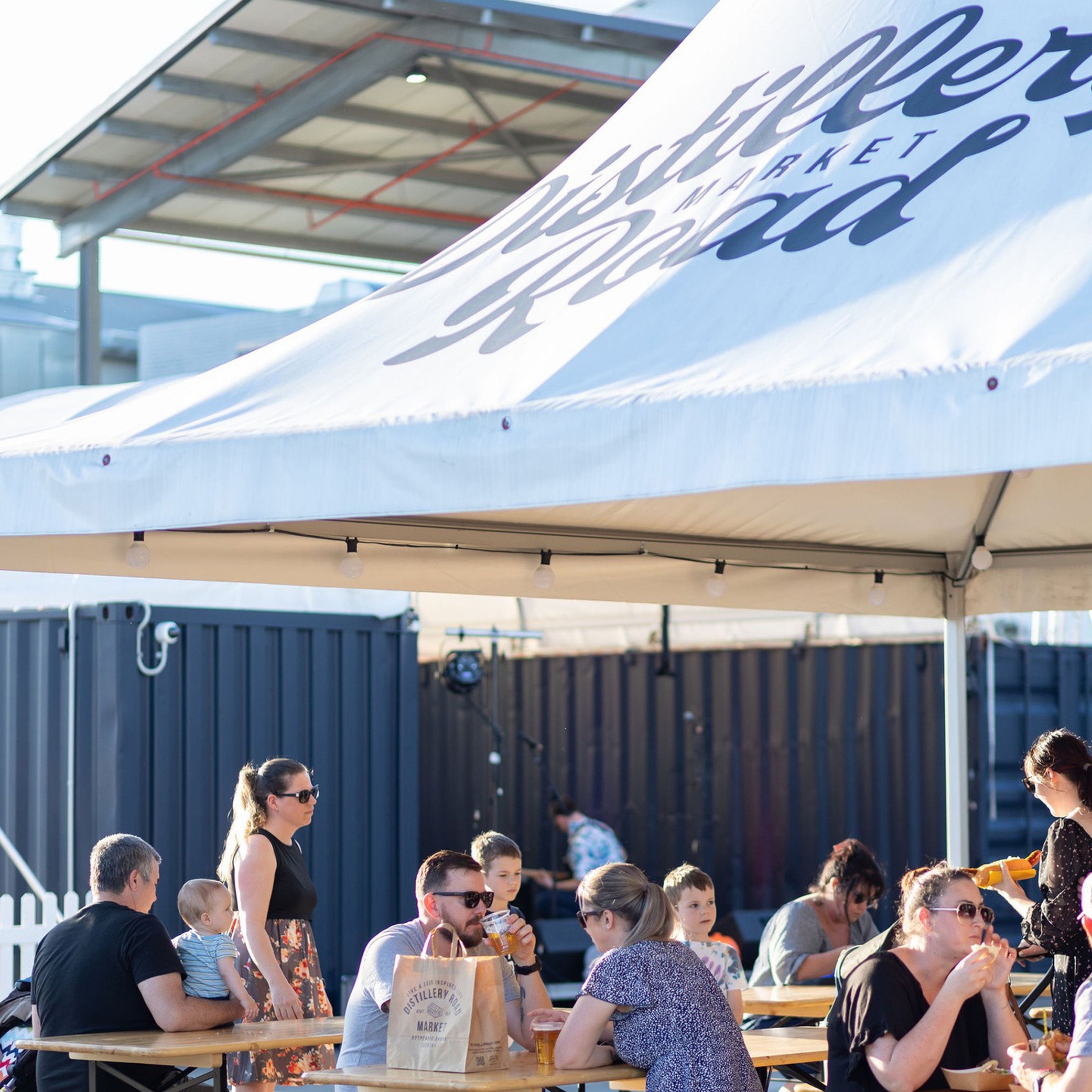 Custom Printed Pinnacle Set up by Extreme Canopy