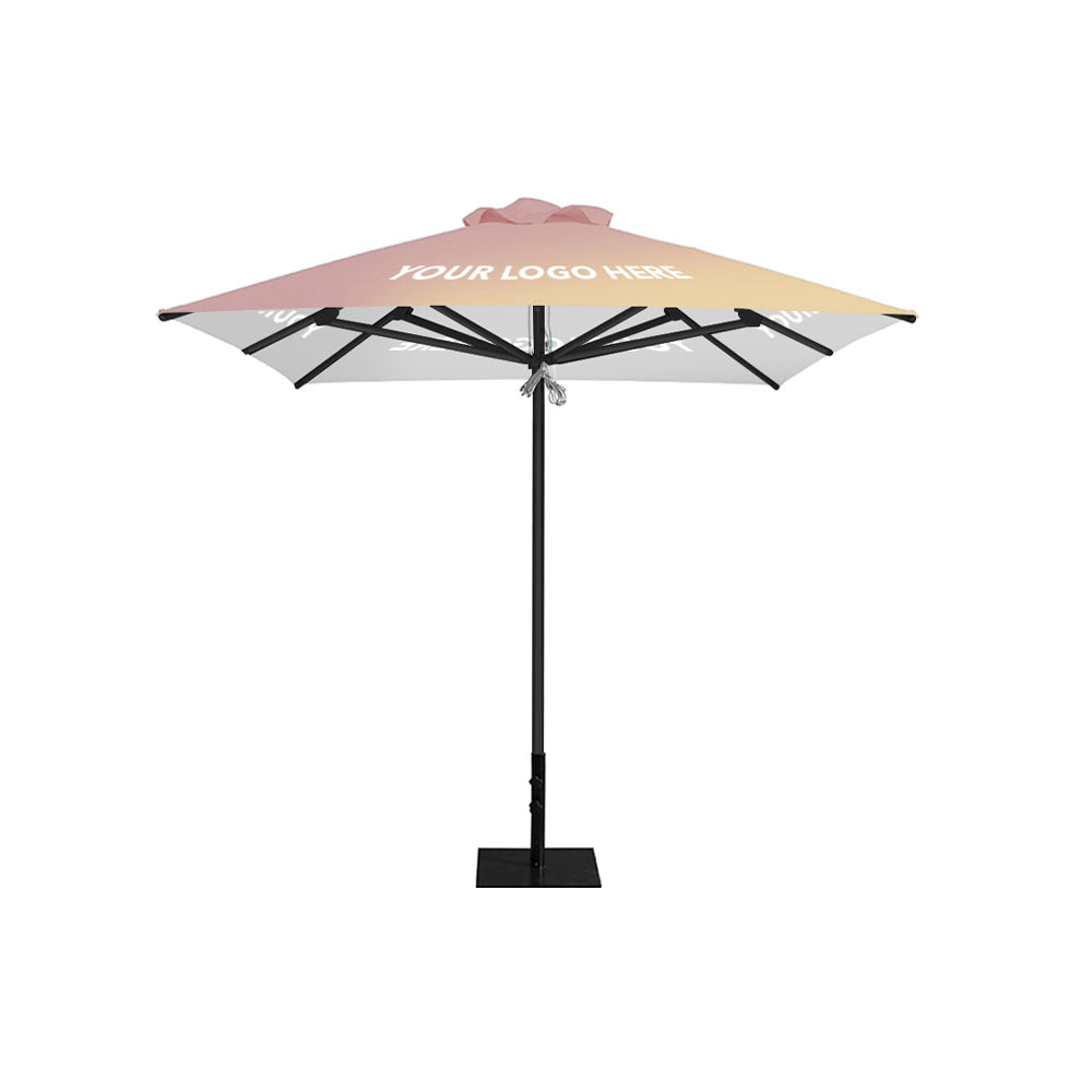 8' x 8' Custom Saville Square | Umbrellas