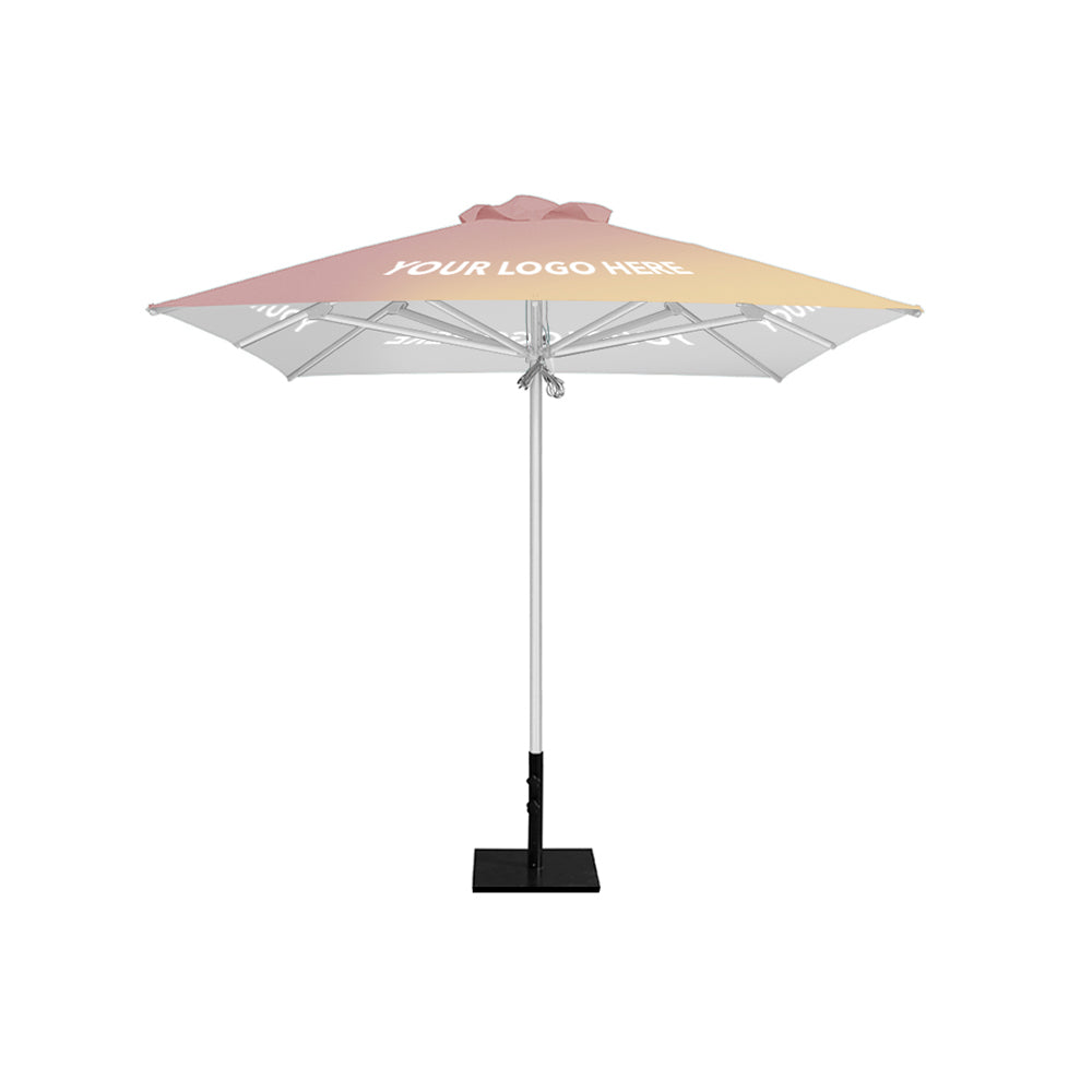8' x 8' Custom Saville Square | Umbrellas