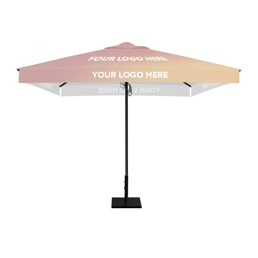 10' x 10' Custom Saville Square | Umbrellas