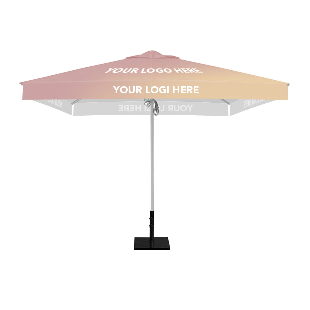 10' x 10' Custom Saville Square | Umbrellas