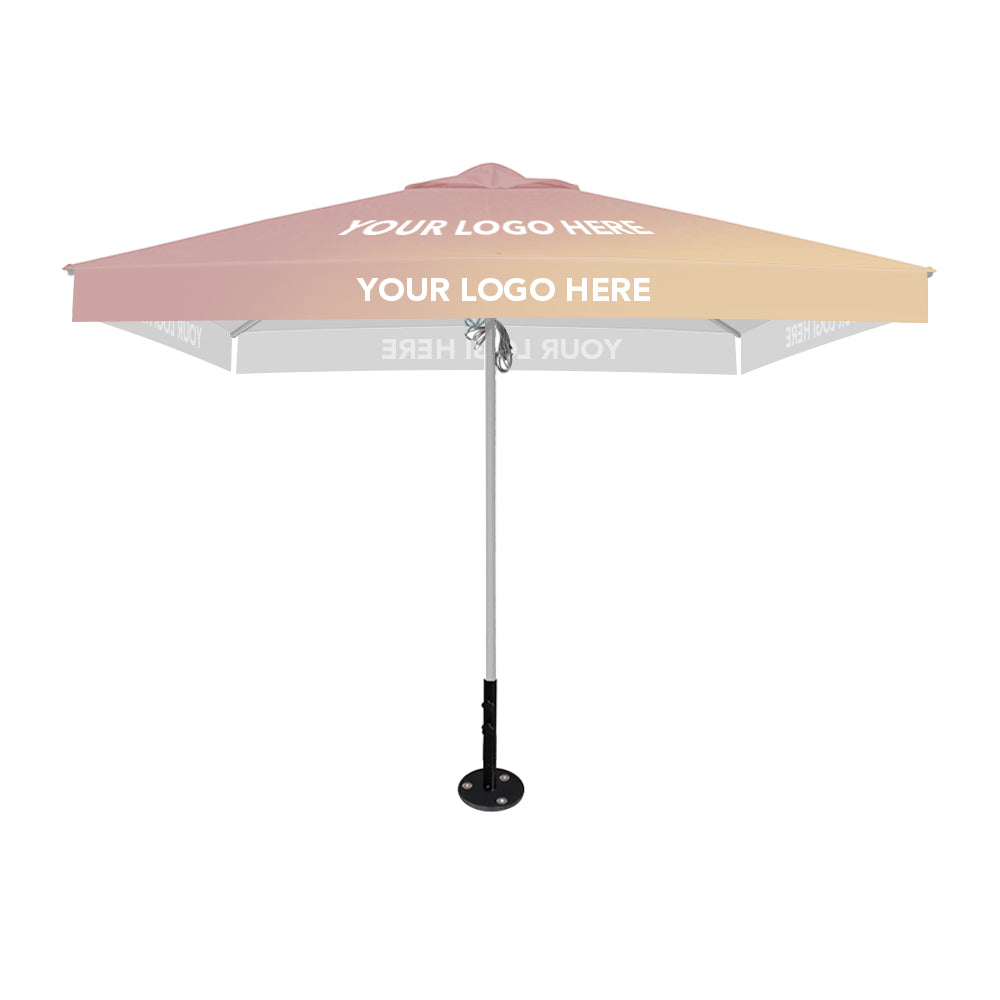 10' x 10' Custom Saville Square | Umbrellas