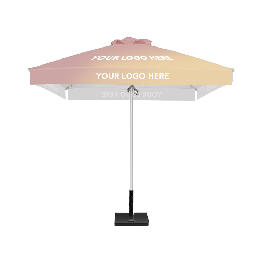 6' x 6' Custom Saville Square | Umbrellas