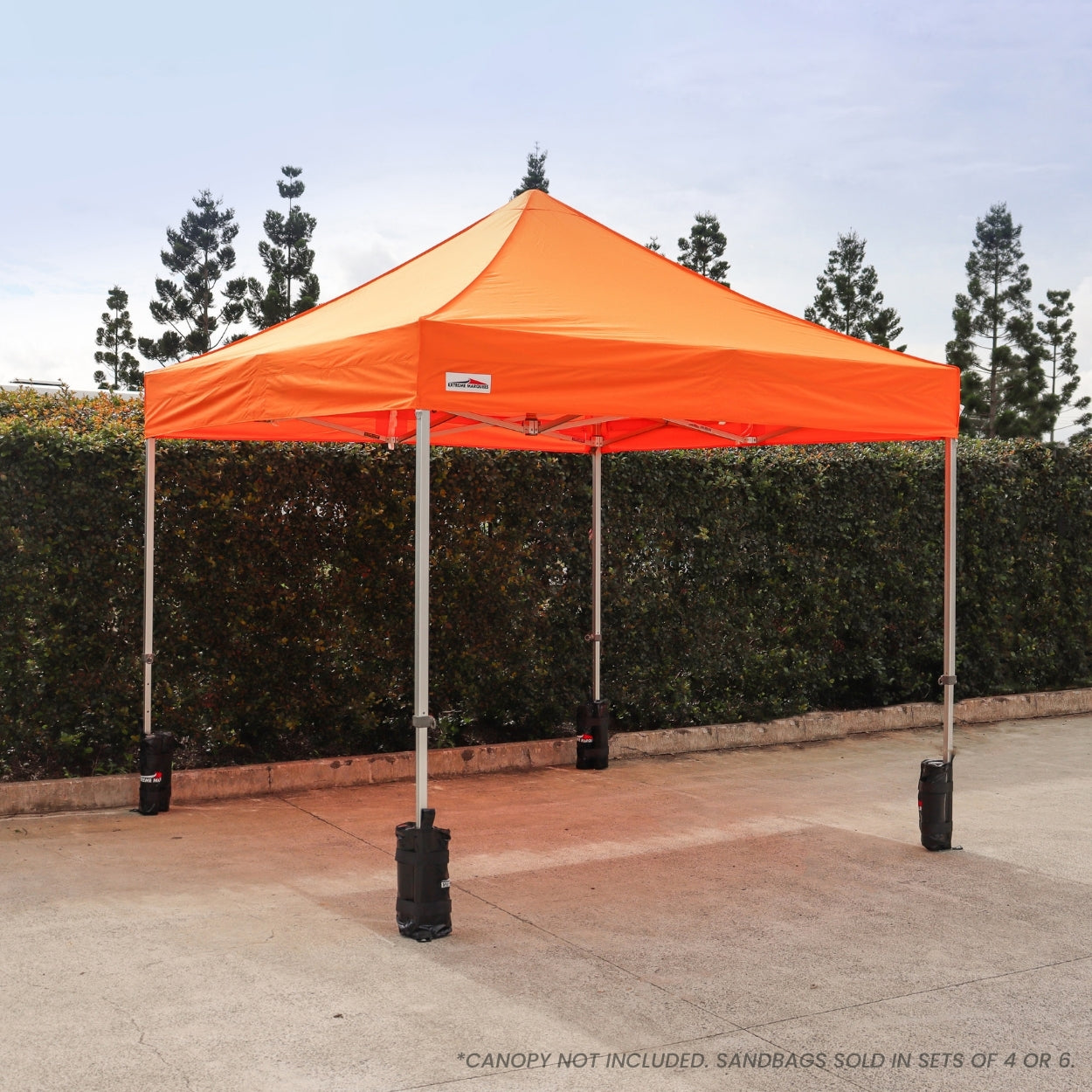 Heavy-duty 33lb PVC Sandbag in Black for Canopy Tent