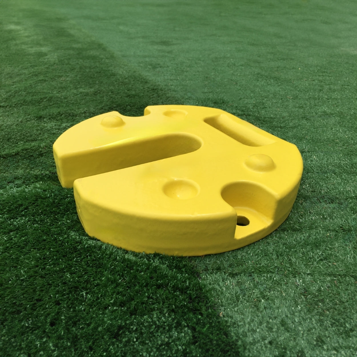 steel weight plate set for canopy - added stability in windy conditions