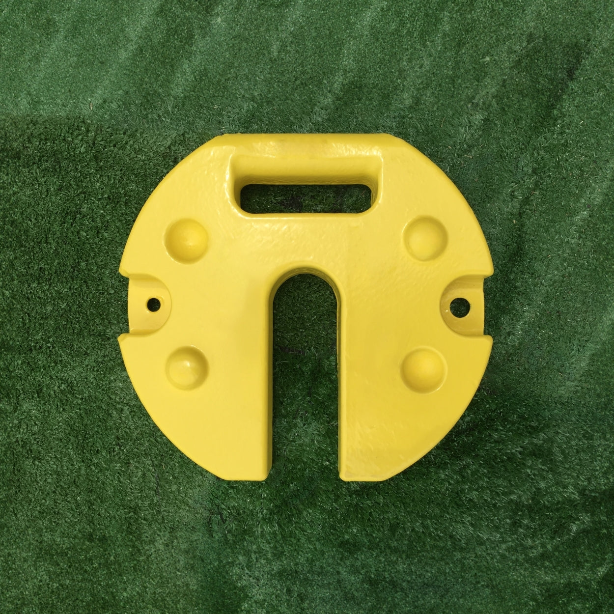 steel weight plate set for canopy - added stability in windy conditions