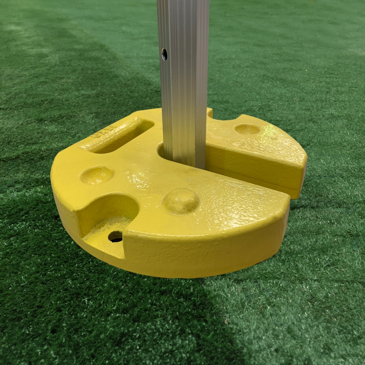 steel weight plate set for canopy - added stability in windy conditions