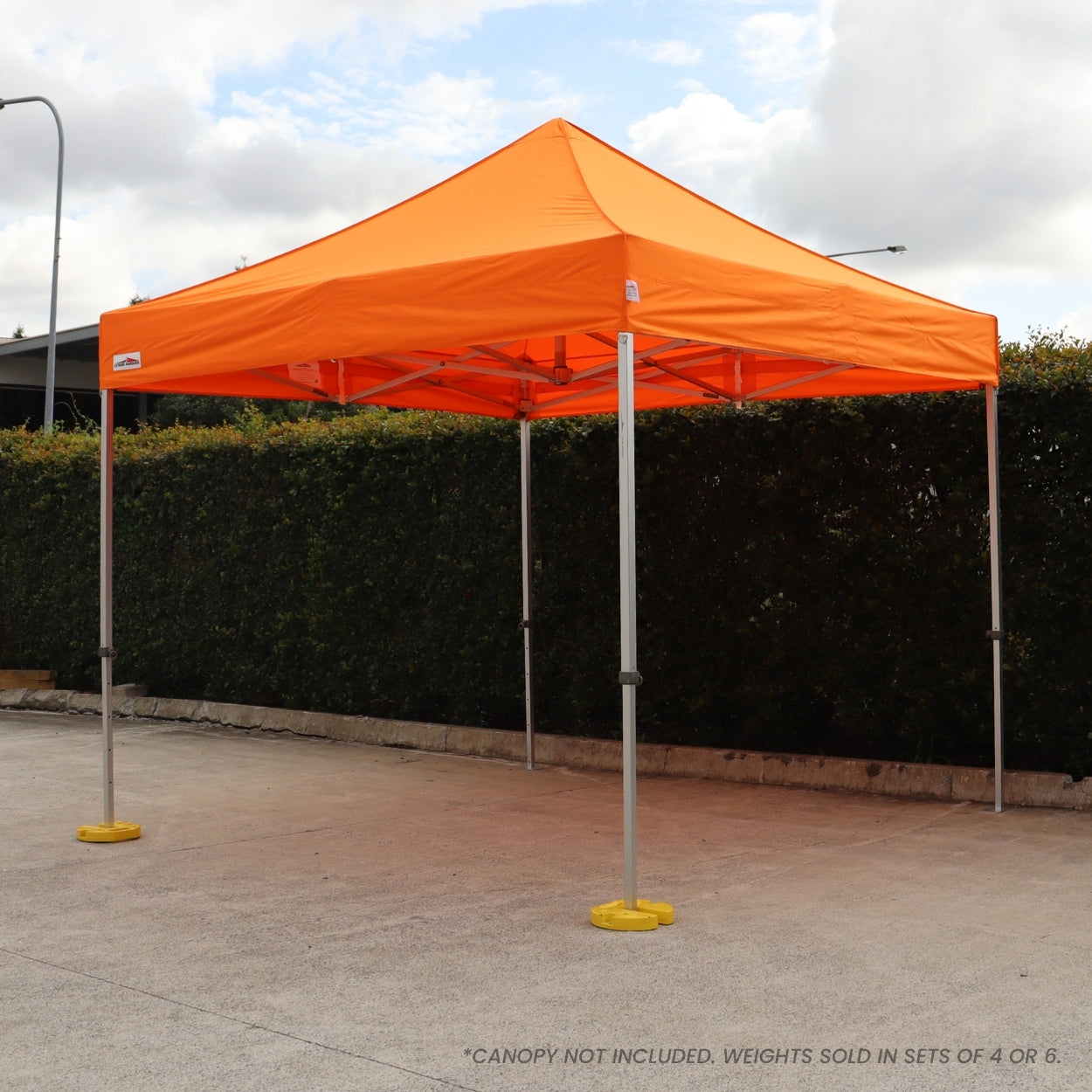 weight plate set for canopy - added stability in windy conditions