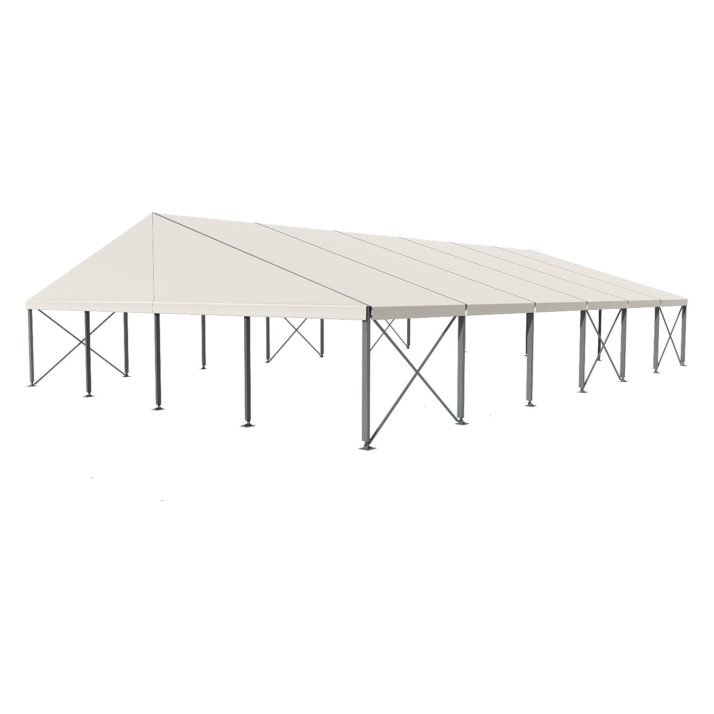 EC Series 203 Crest Tent 66x100 with White Roof