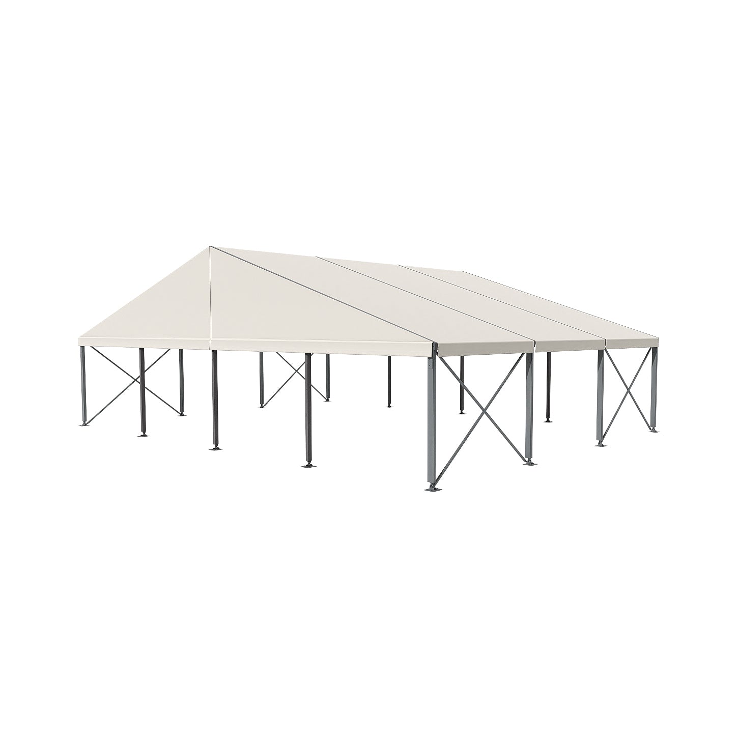 EC Series 203 Crest Tent 50x50 with White Roof