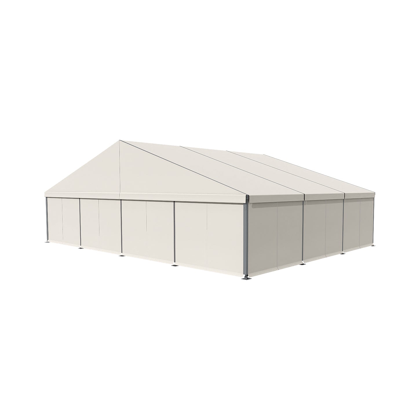 EC Series 203 Crest Tent 66x50 with White Roof and White Wall
