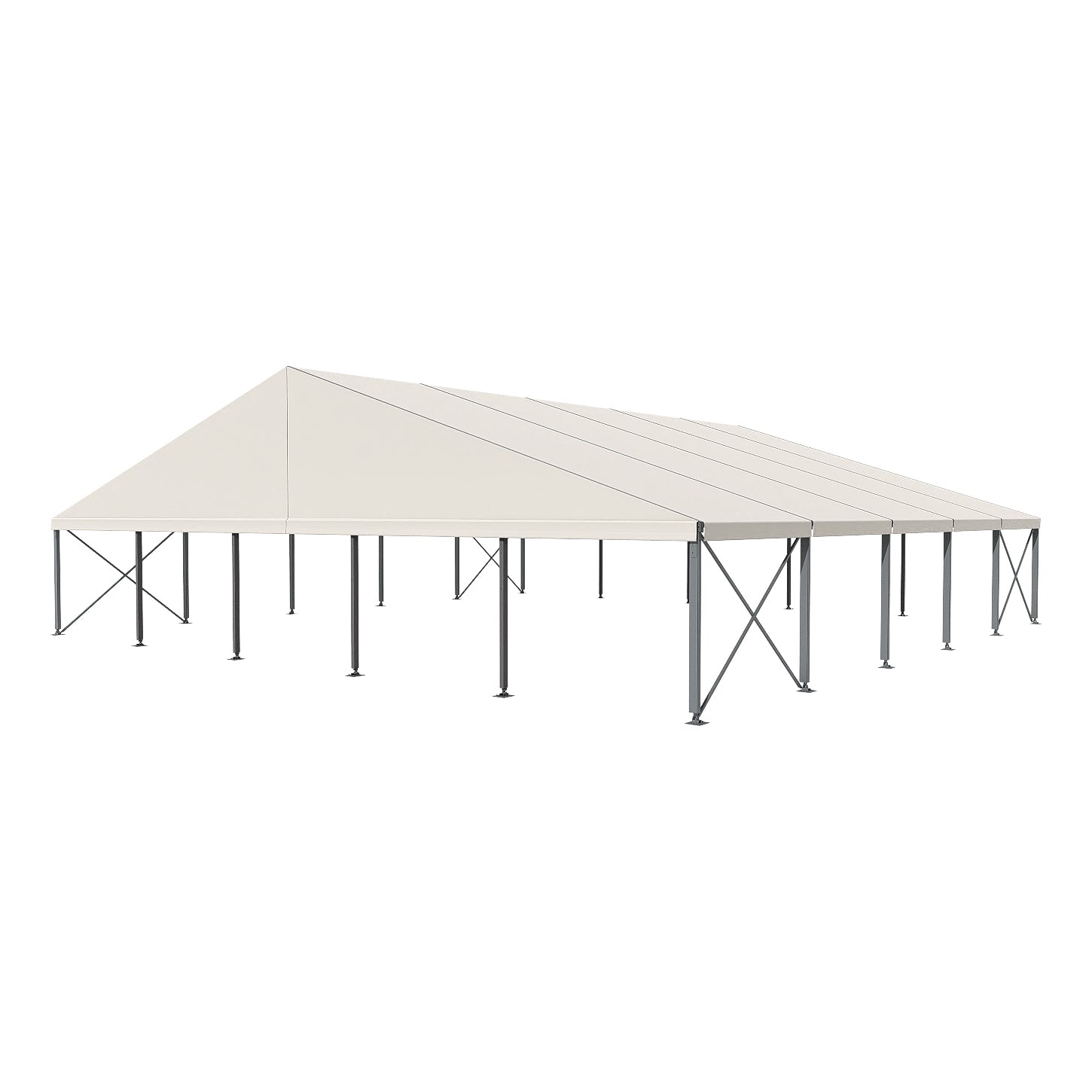 EC Series 203 Crest Tent 82x82 with White Roof