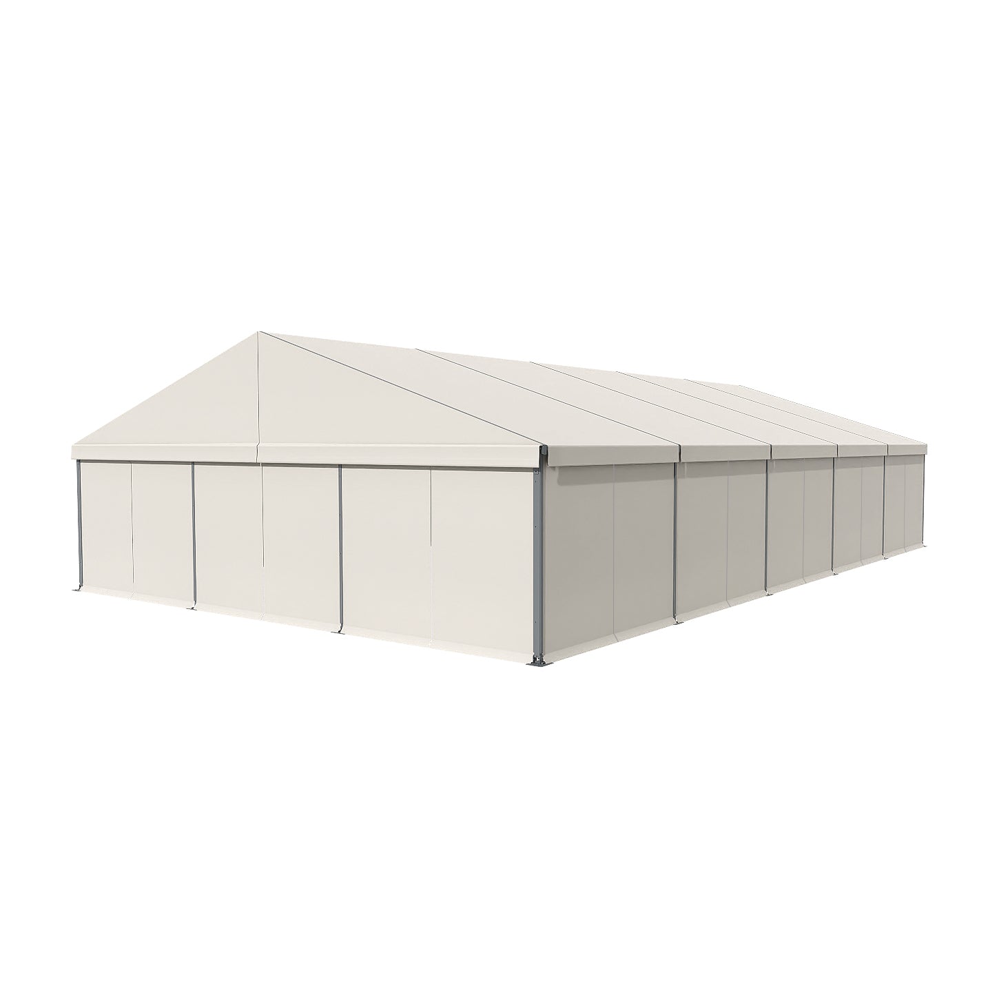 ED Series 166 Crest Tent 50x82 with White Roof with White Wall