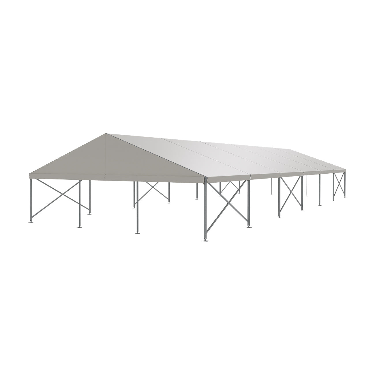ES Series 122 Crest Tent 40x100 with White Roof