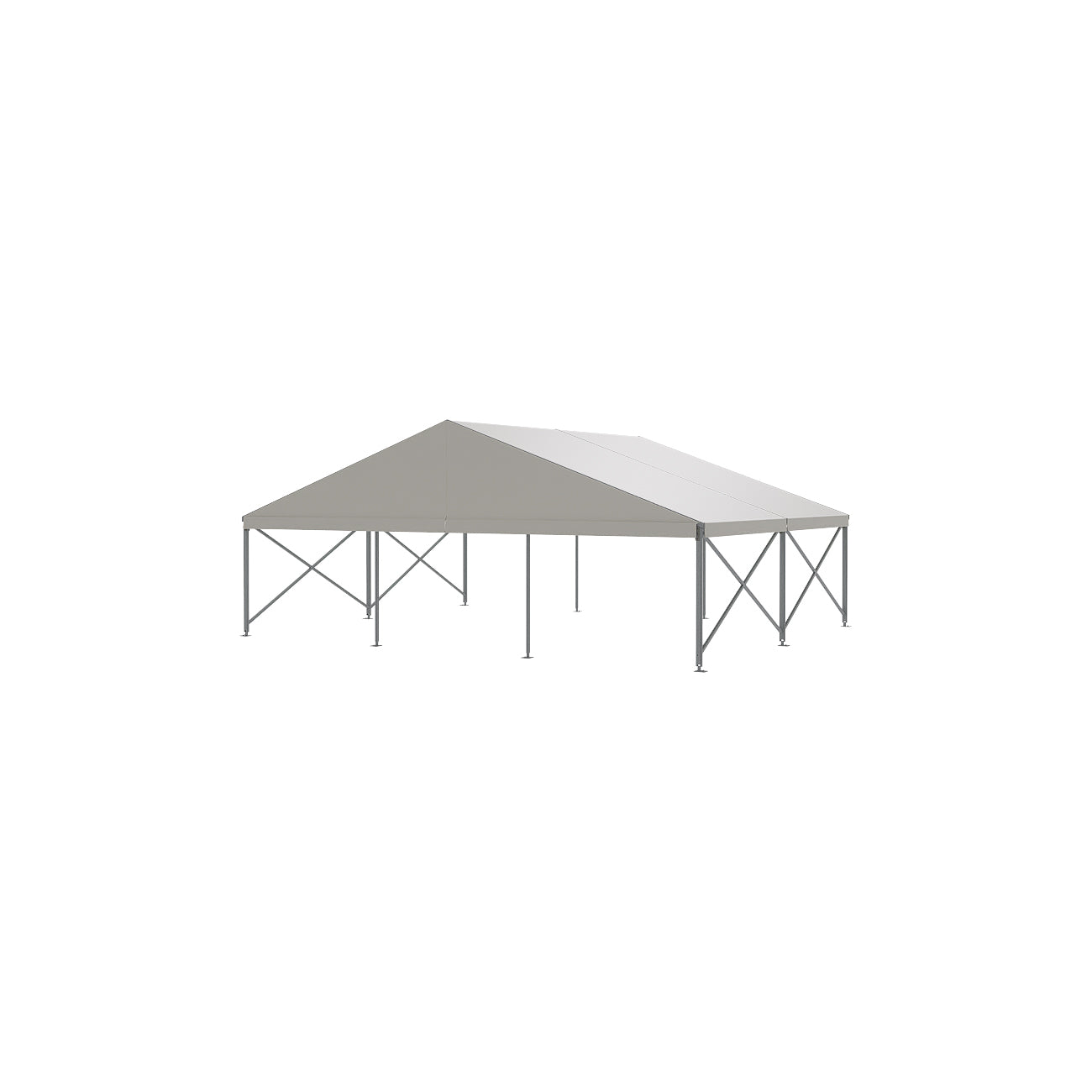 ES Series 122 Crest Tent 40x33 with White Roof