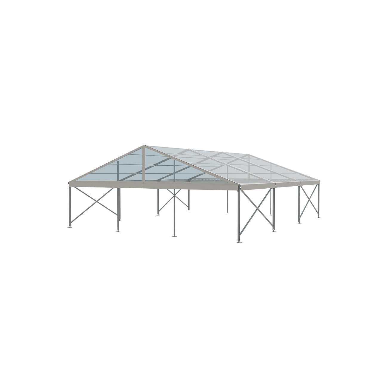 ES Series 122 Crest Tent 40x50 with Clear Roof