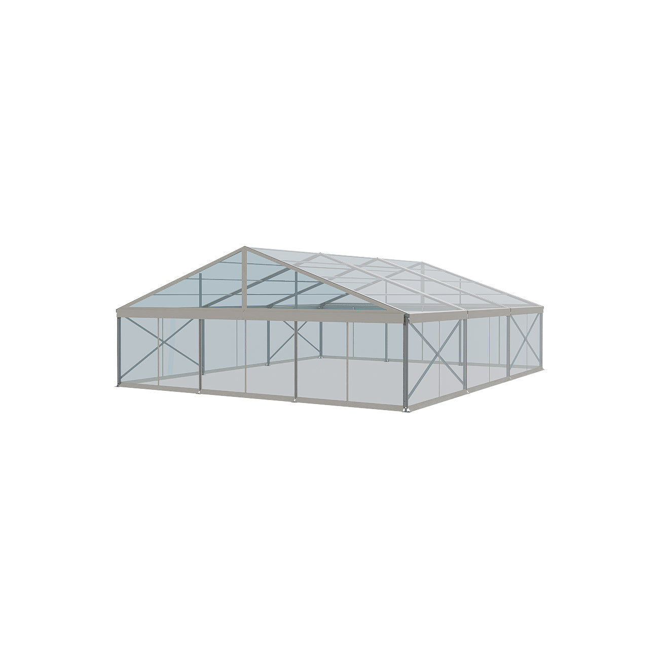 ES Series 122 Crest Tent 40x50 with Clear Roof and Clear Wall