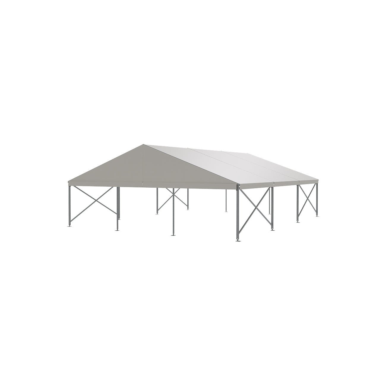 ES Series 122 Crest Tent 40x50 with White Roof
