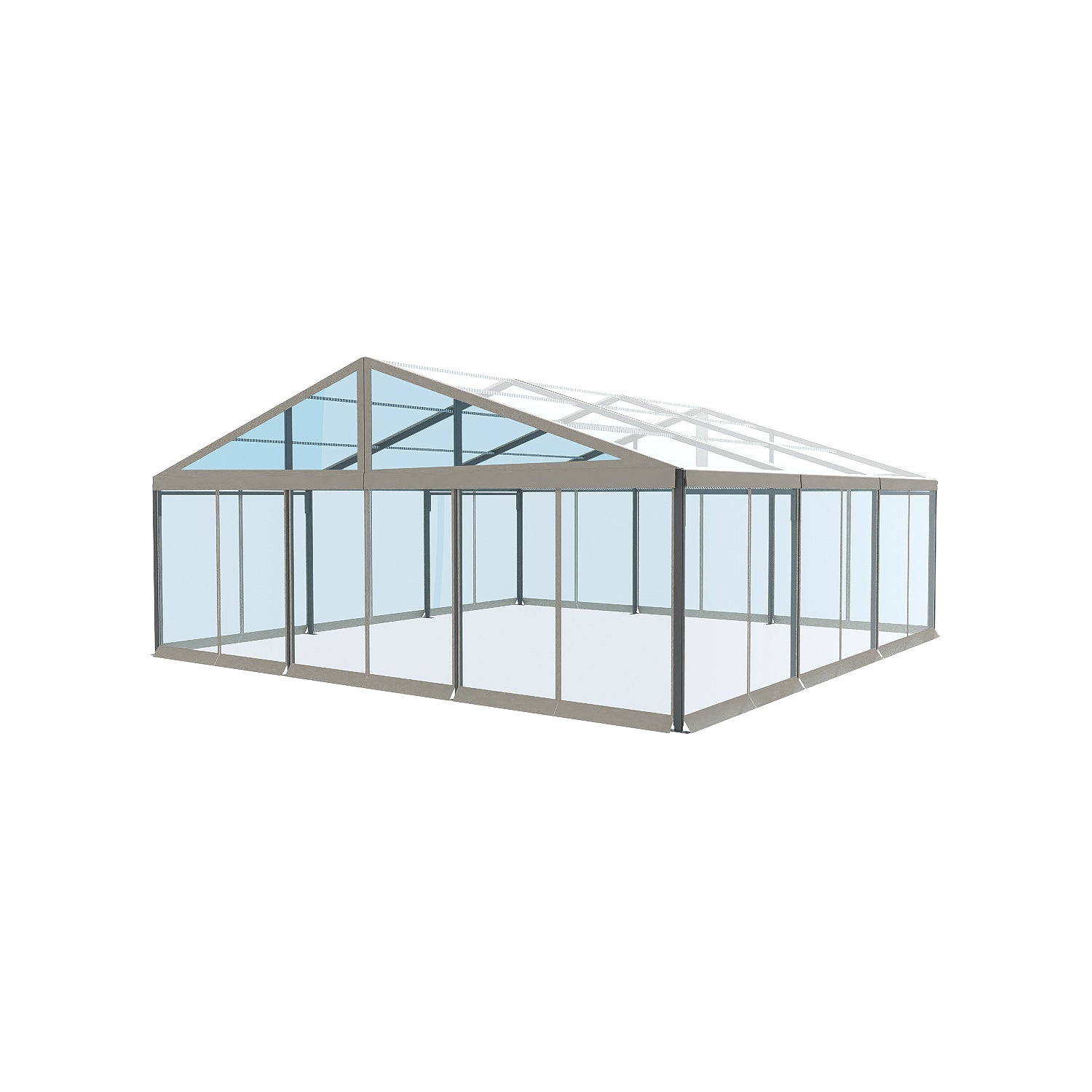 FD 30x30 Crest Tent with Clear Roof