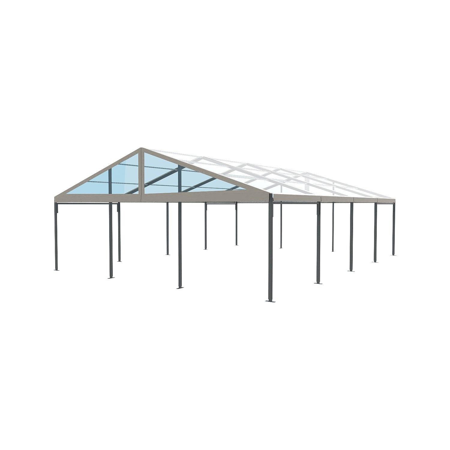 FD 30x40 Crest Tent with Clear Roof