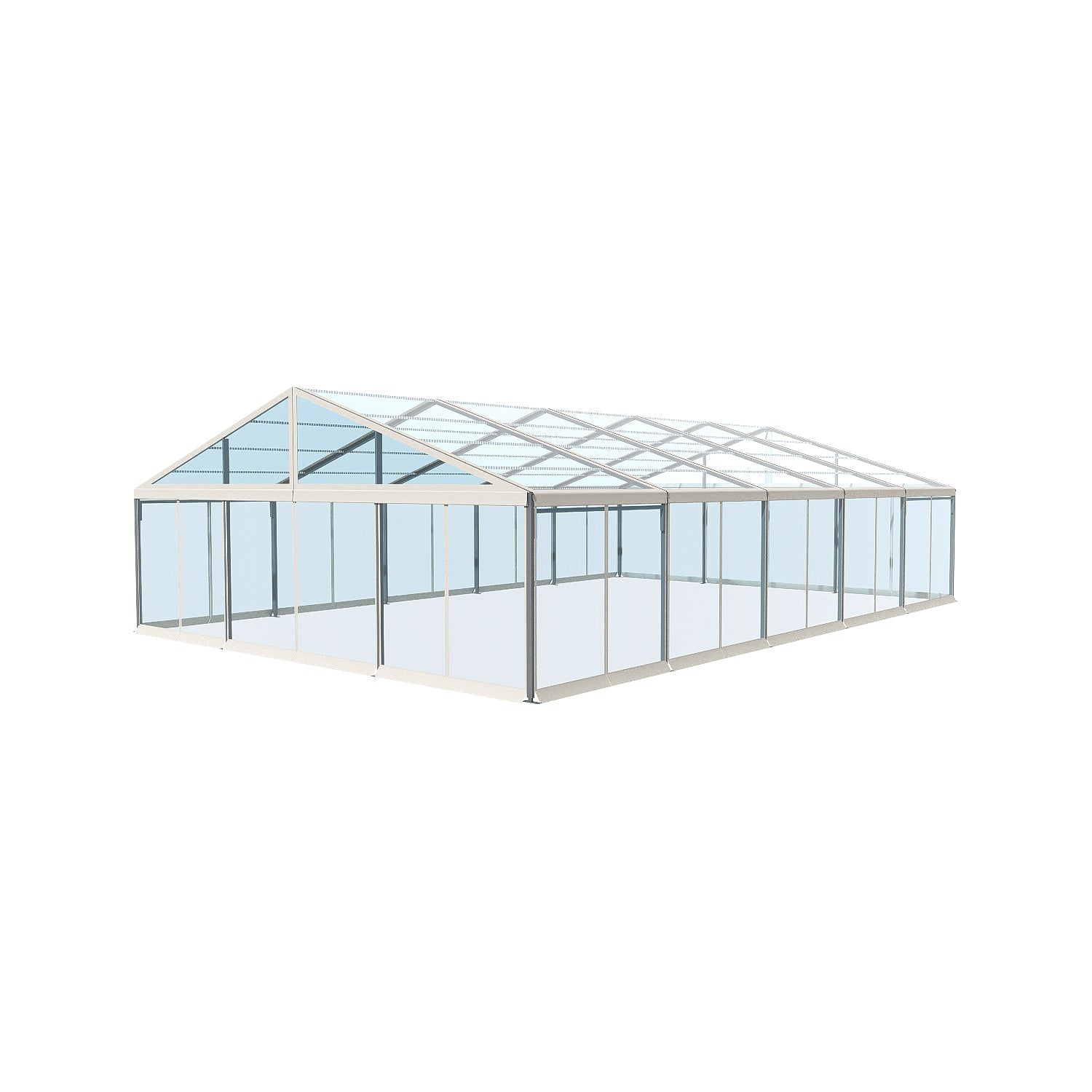 FD Crest Tent 33x50 with Clear Roof and Clear Wall