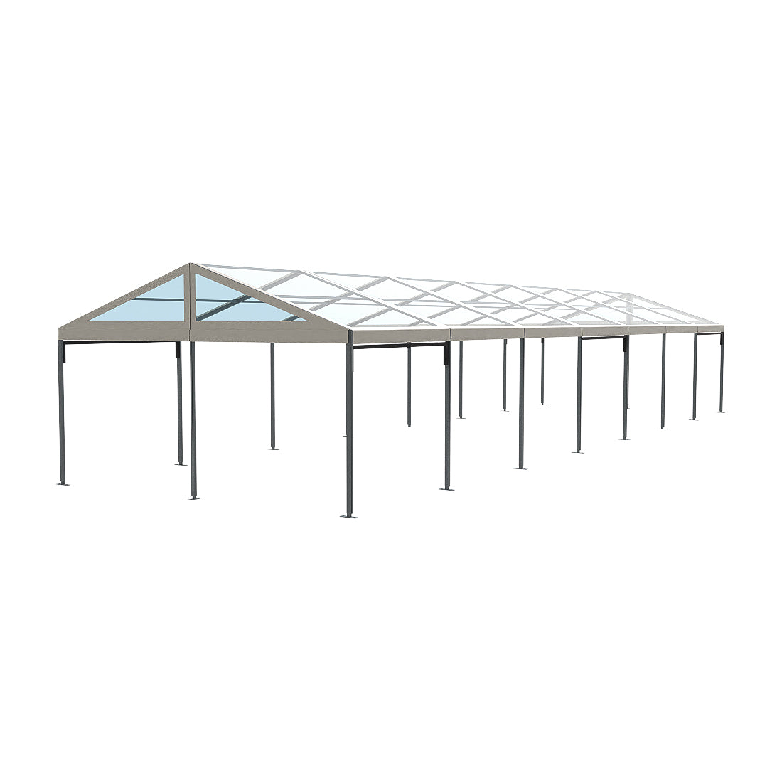 FS 20x20 Crest Clear Spam Tent with Clear Roof