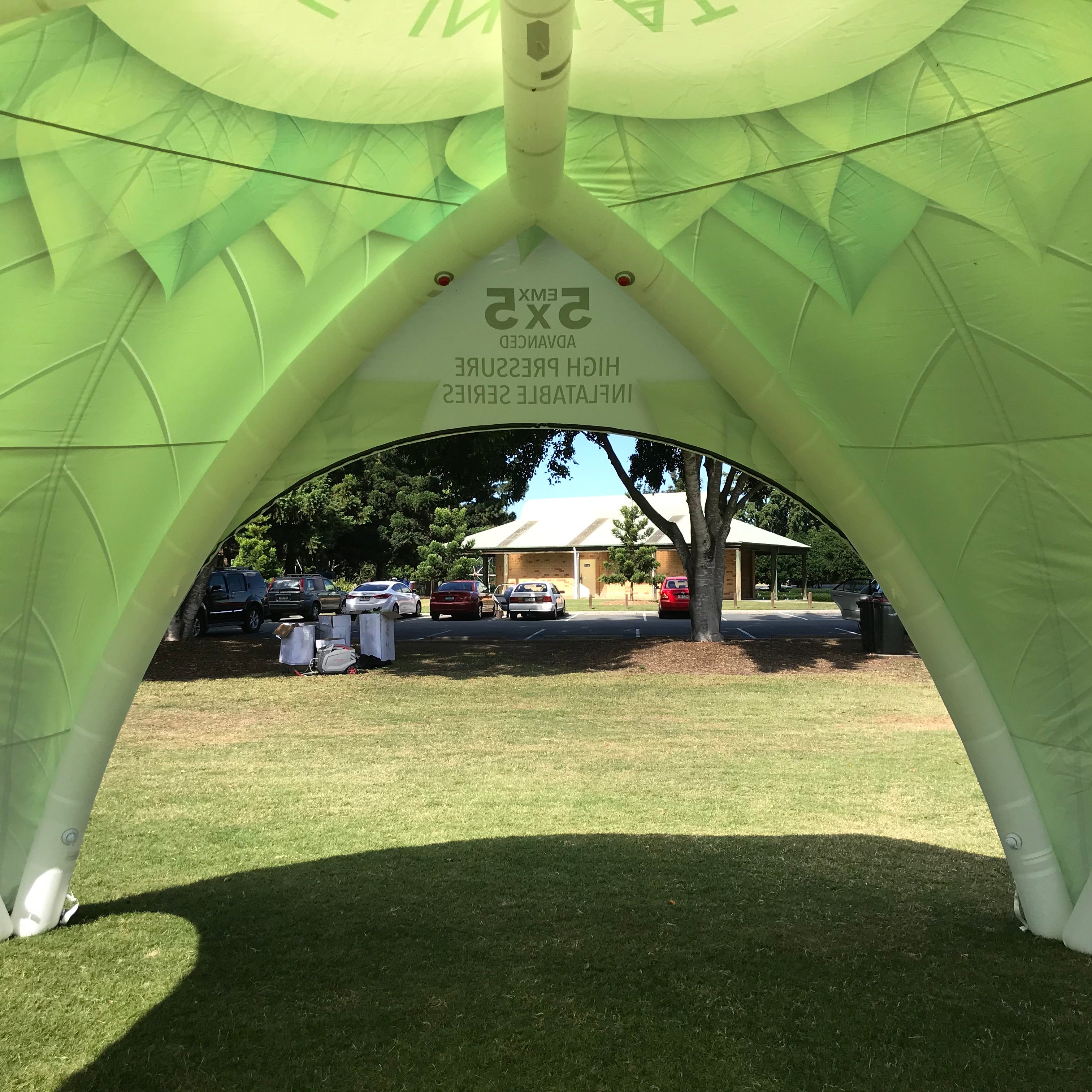 EMX Beta High Pressure Inflatable Set up