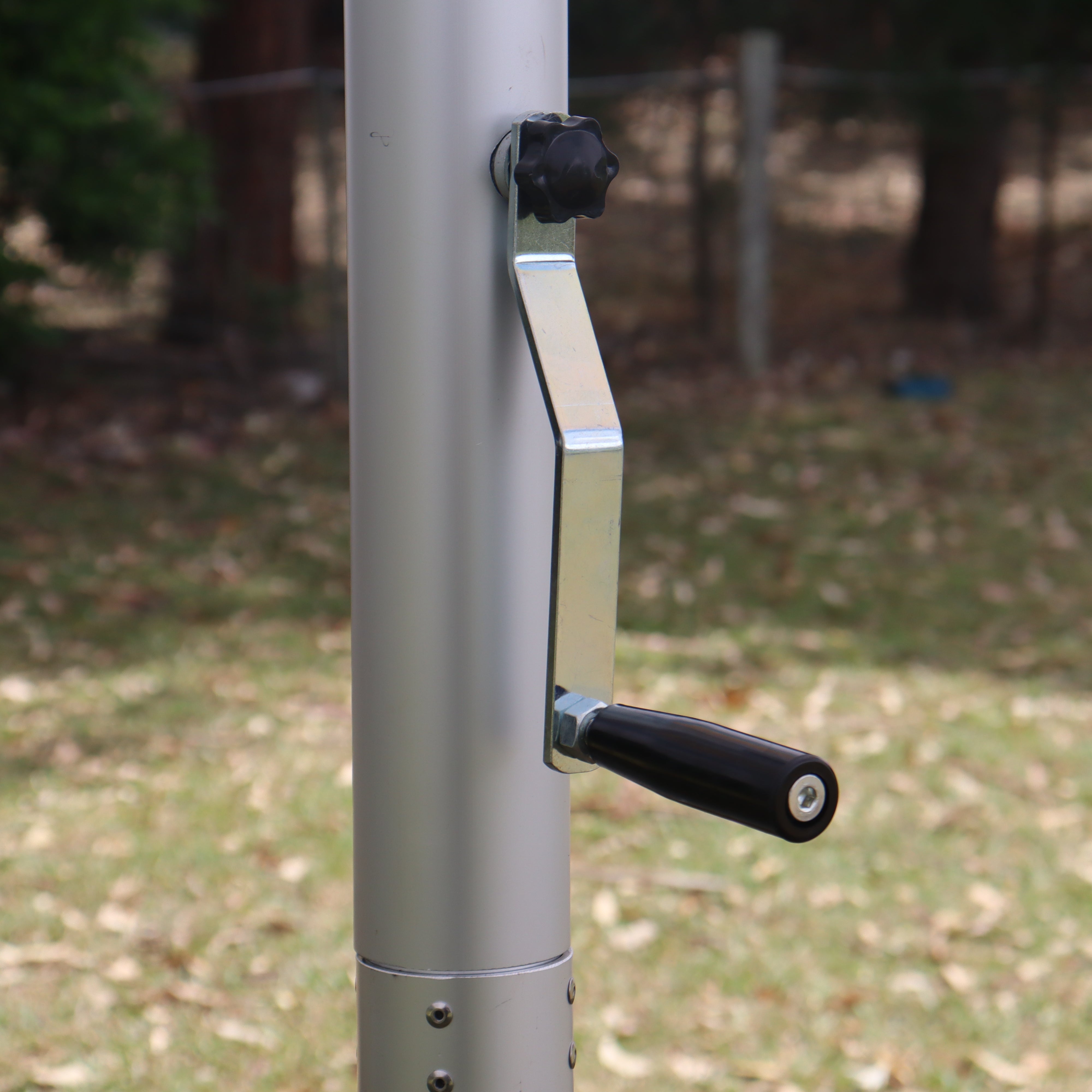 Single Pole Custom Star Shade with Supporting Handle