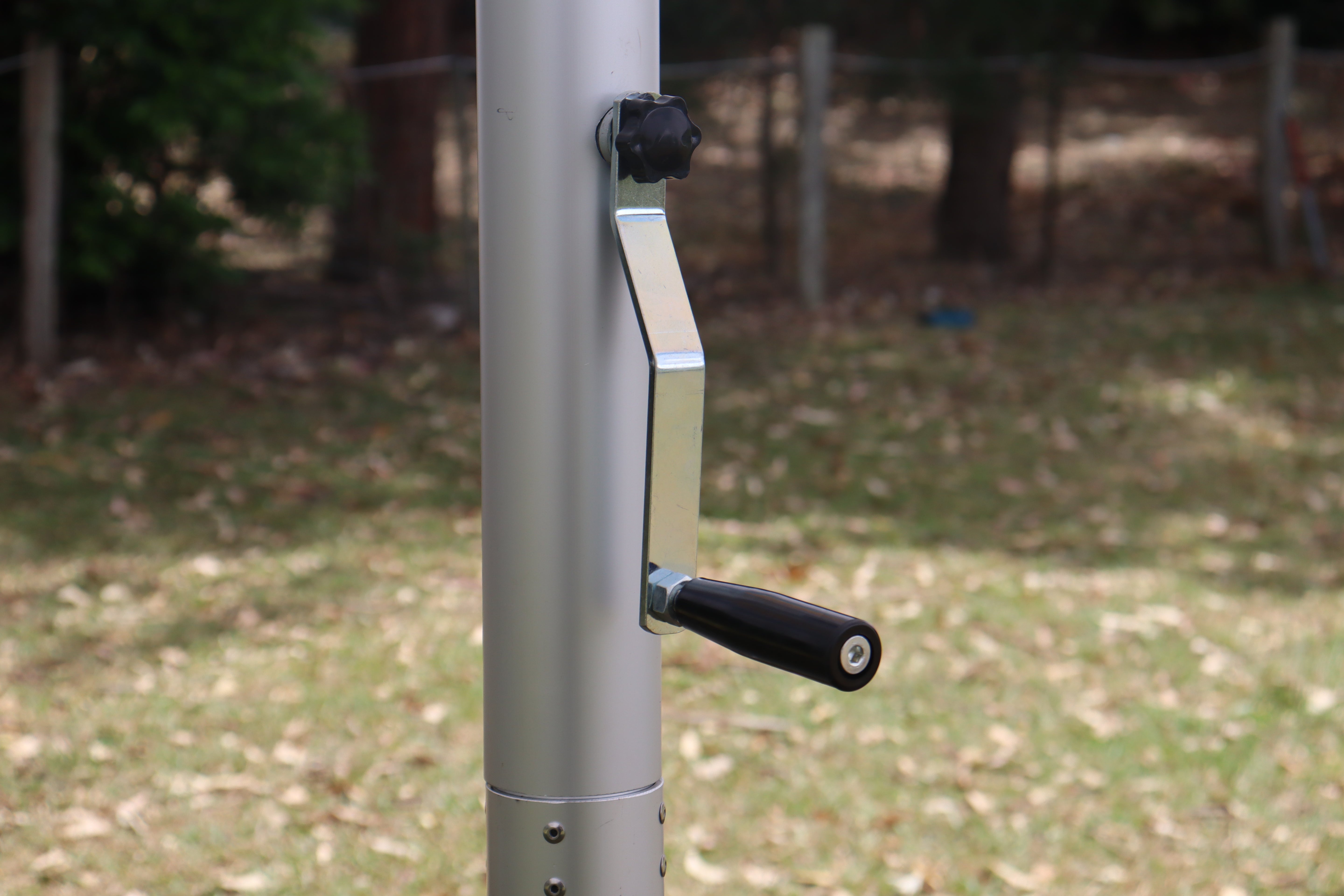 star shade with adjusting handle