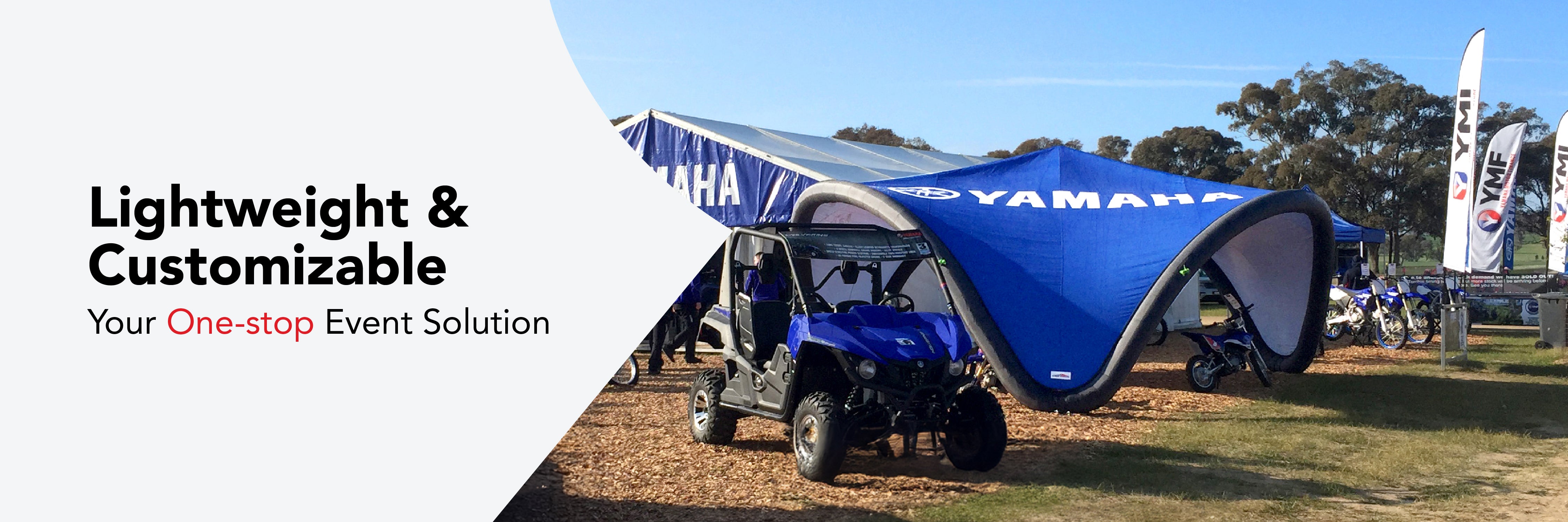 Inflatable Tents Banner - Extreme Canopy