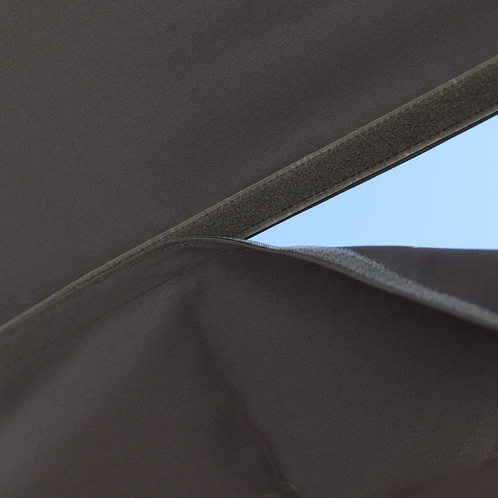 Multi Shade Cantilever Rain Gutter with Velcro attachment