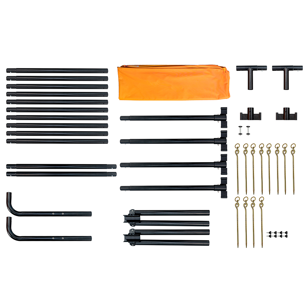 Custom Print Media Wall with Heavy Duty Aluminum Frame and Accessories